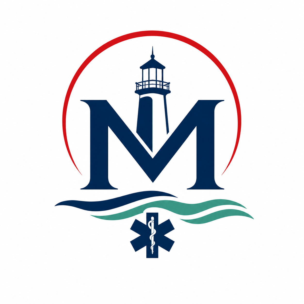 Midcoast Emergency Training logo mark